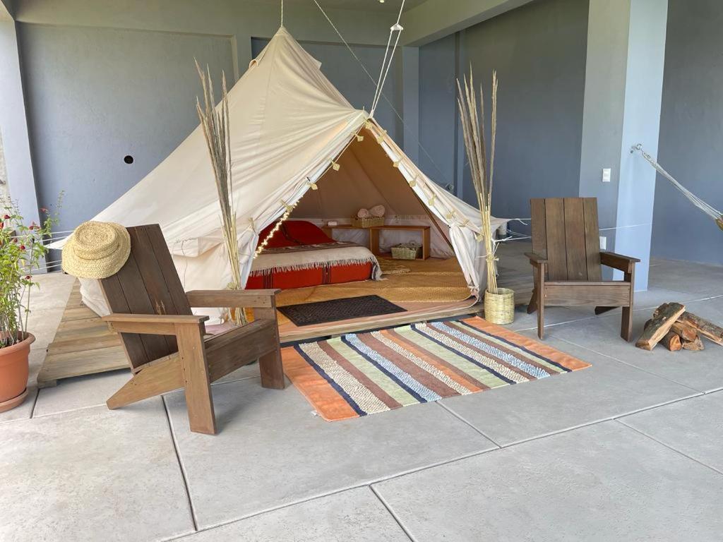 Refugio Del Volcan Casitas ซานเปโดร ลาลากูนา ภายนอก รูปภาพ